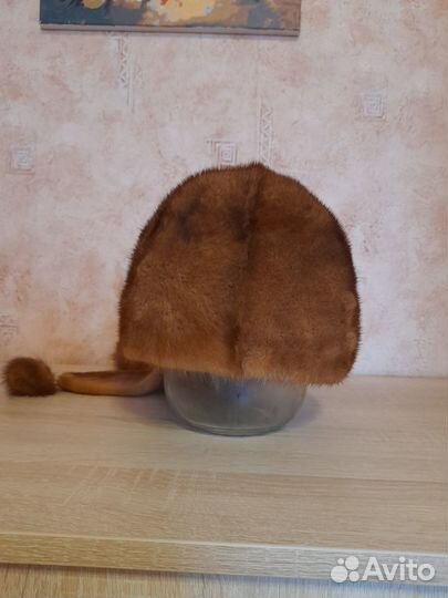 Шапка норковая женская