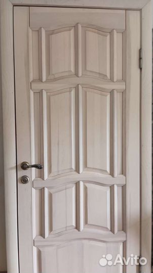 Дверь входная деревянная бу