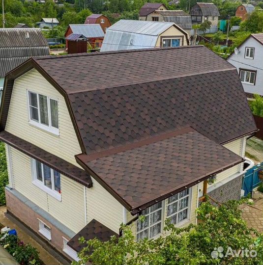 Гибкая черепица мягкая кровля