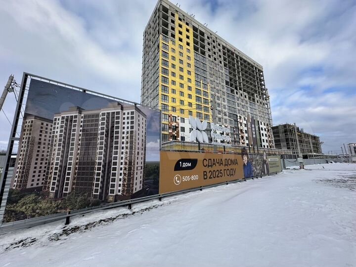 1-к. квартира, 46,5 м², 2/17 эт.