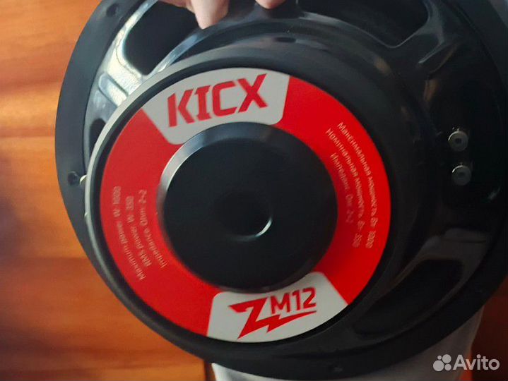 Сабвуфер kicx zm12