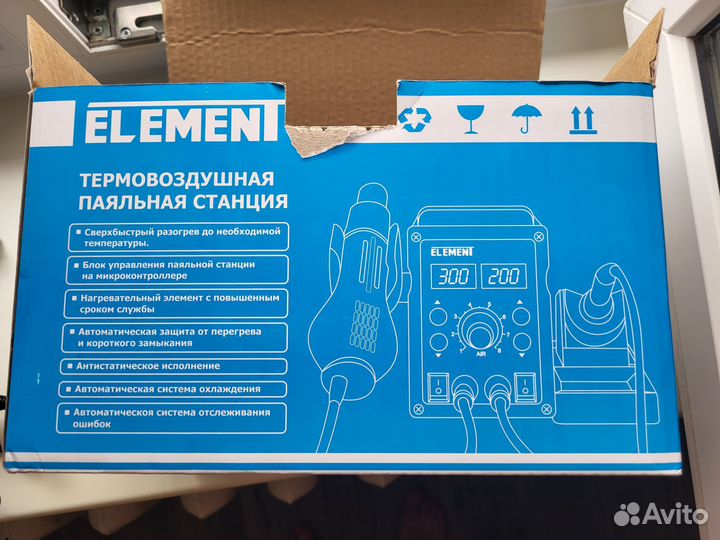 Паяльная станция element 878D