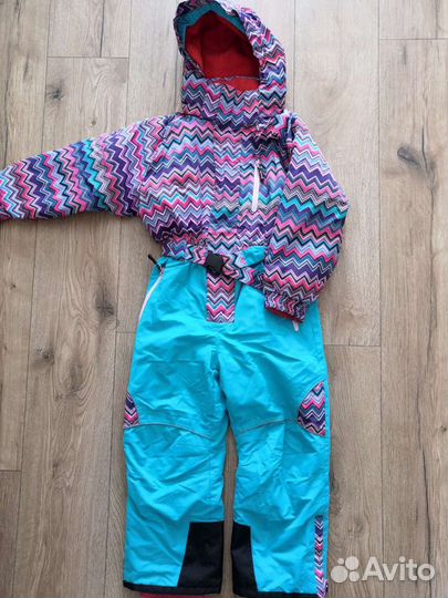 Детский зимний комбинезон на девочку
