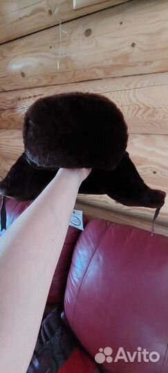 Шапка из овчины мужская 55р