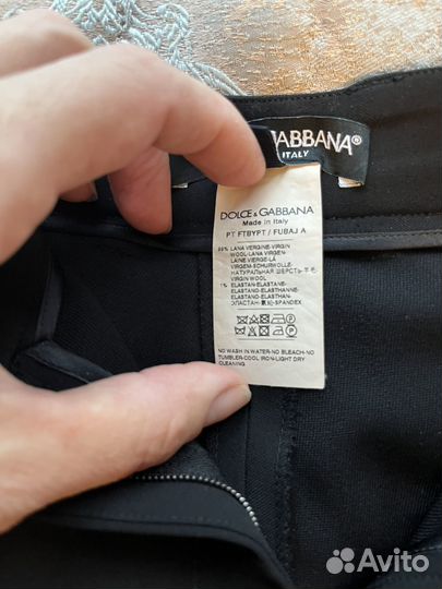 Юбка брюки42р dolce & gabbana