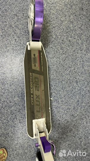 Самокат взрослый tech team 210 lux