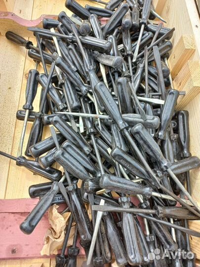 Отвёртки плоские СССР новые