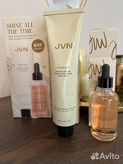 JVN масло для волос, крем для укладки