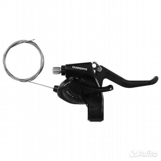 Шифтер Tourney ST-EF41, правый 6 cк, трос 2050мм