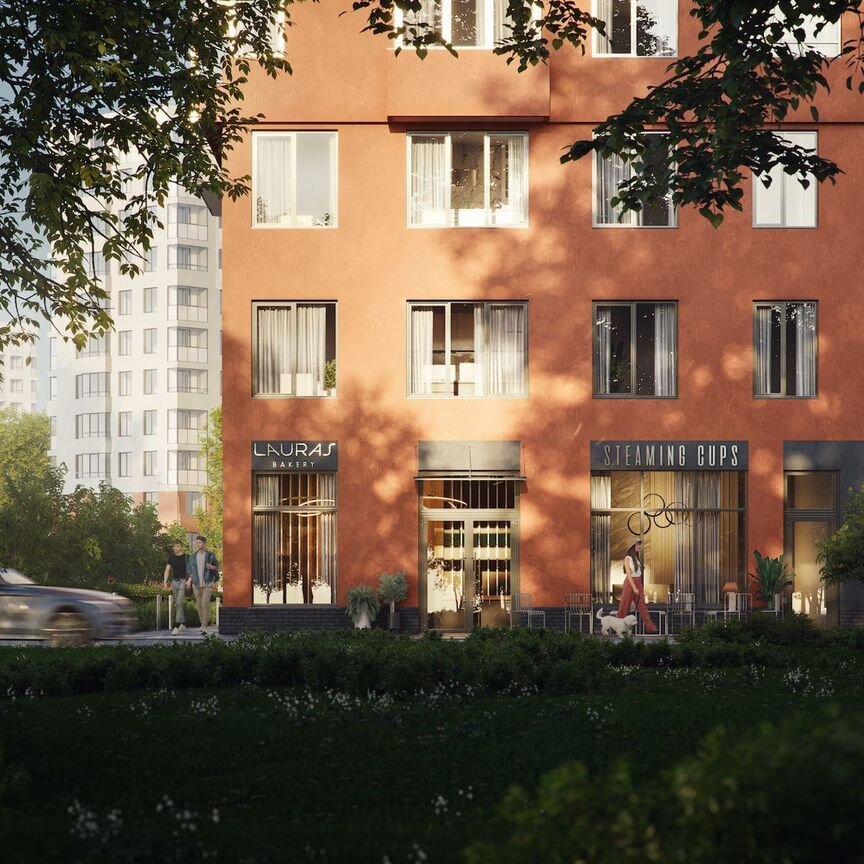 2-к. квартира, 74 м², 2/12 эт.