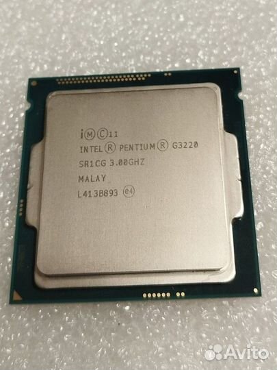 Процессор Celeron G1820 и Pentium G3220