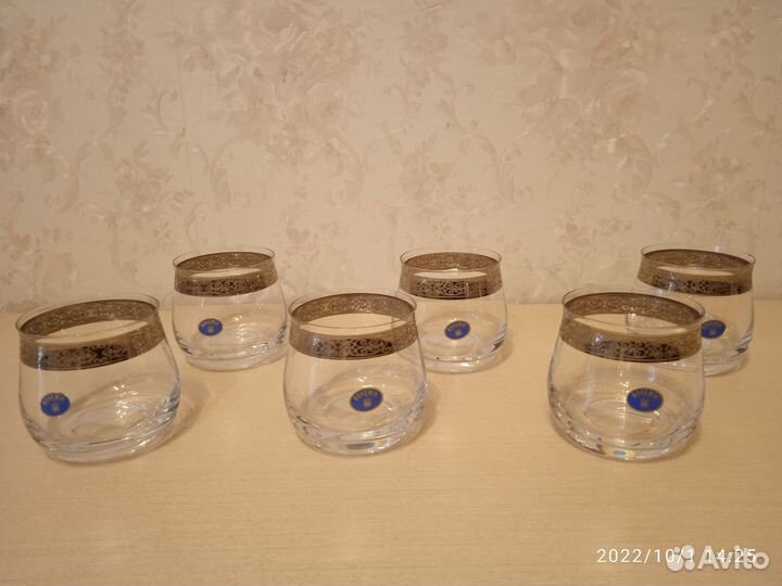 Набор стаканов для виски bohemia Чехия