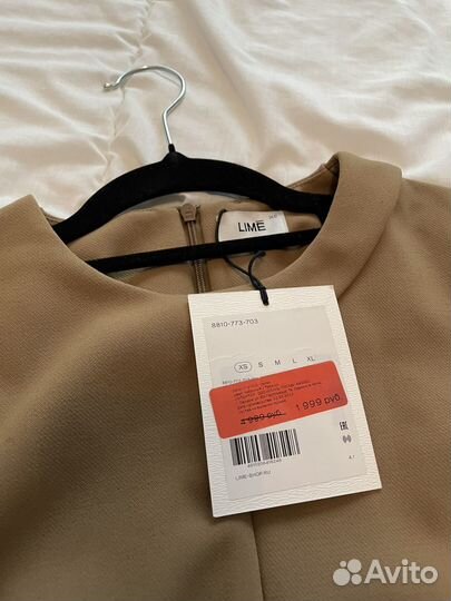 Платье lime xs