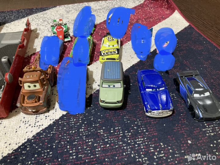 Машинки из фильма Тачки 1,2,3