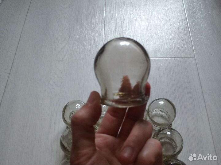 Банки медицинские стеклянные СССР