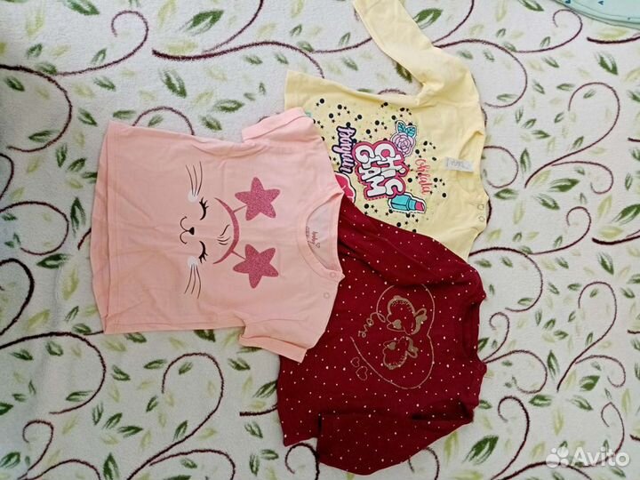 Одежда для девочки пакетом размер 68