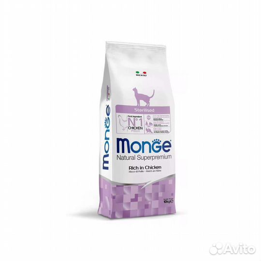 Monge Сухой корм для кошек Monge Sterilised