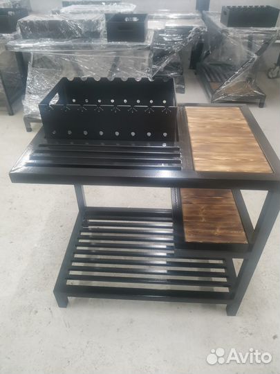 Мангальная зона лофт