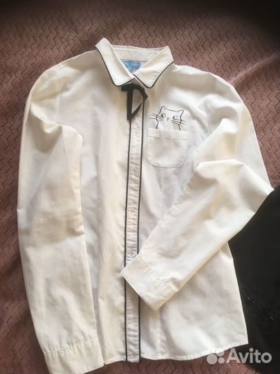 Блузка школьная и спортивный костюм