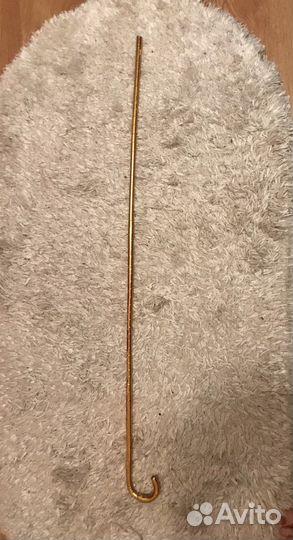 Трость для танцев золотая