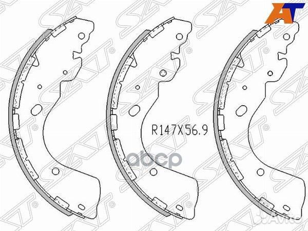 Колодки тормозные ST44060EB326 Sat