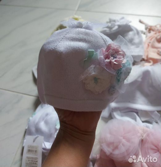 Новые шапочки для девочки