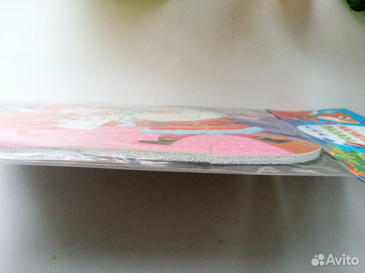 Пазлы магнитные новогодние на магните на Новый год