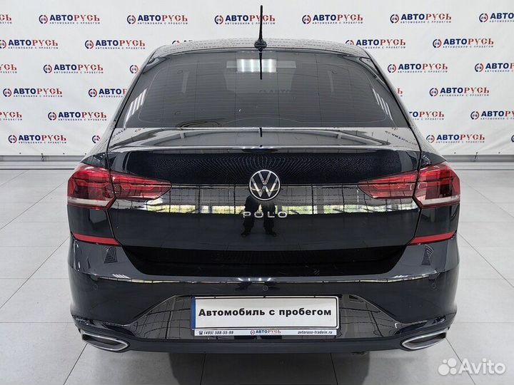 Volkswagen Polo 1.6 AT, 2022, 60 475 км