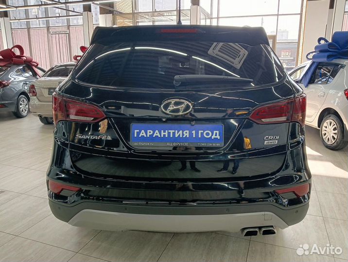 Hyundai Santa Fe 2.2 AT, 2015, 112 182 км