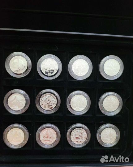 Коллекция монет чм фифа 2018 (Ag)