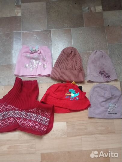 Шапки детские для девочки