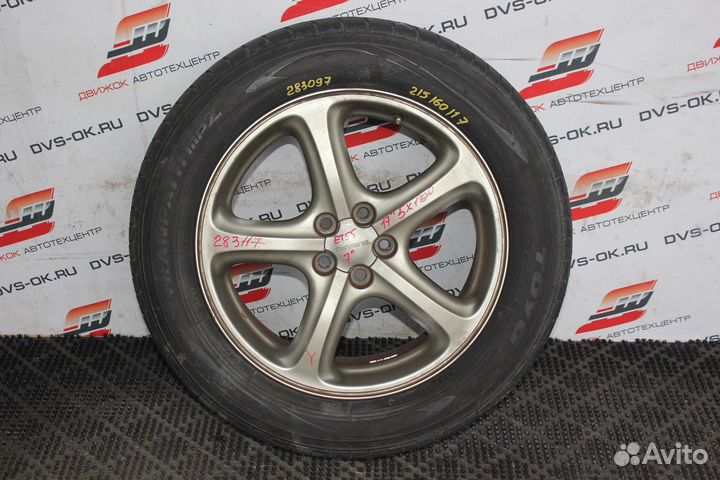 Диск subaru R17/7/55/5*100/литой контрактный