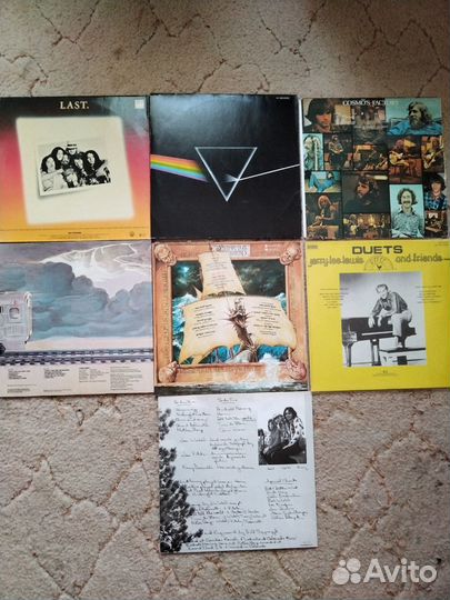 Виниловые пластинки импортные