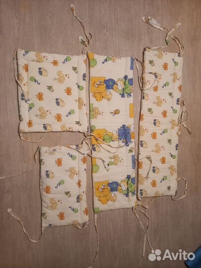 Бортики в детскую кроватку