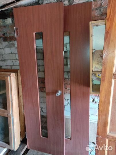 Межкомнатные двери бу с коробкой 60см