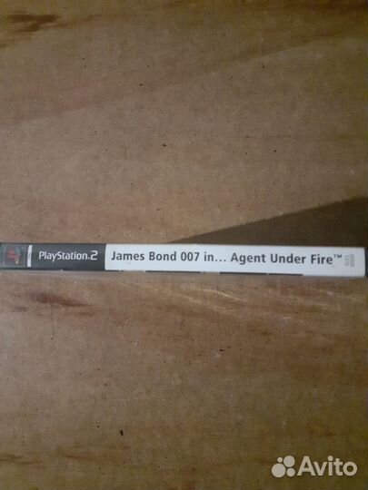 Agent under fire 007 PS2 лицензия pal