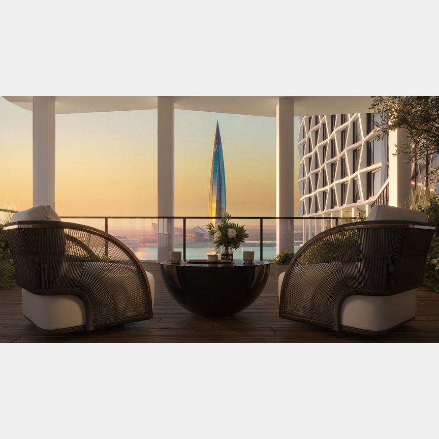 2-к. квартира, 74,2 м², 21/22 эт.