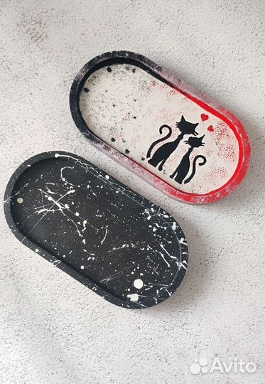 Поднос, подставка, гипс