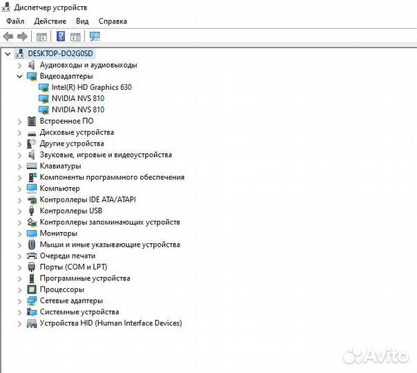 Видеокарта PNY Quadro NVS 810 PCI-E 3.0 4096Mb 128