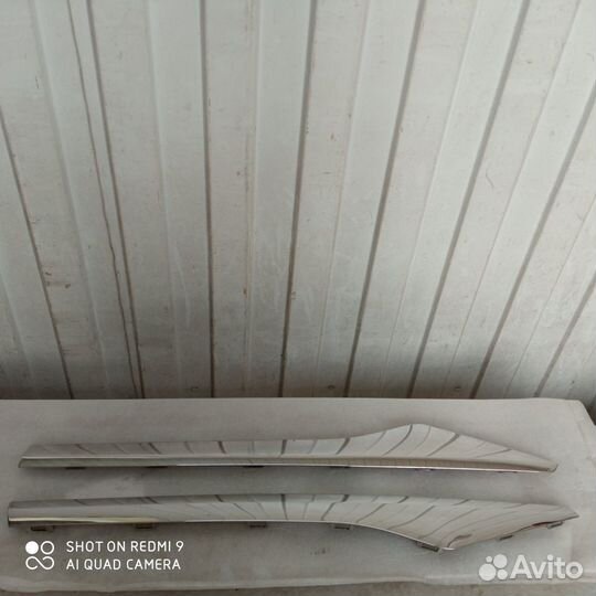 Молдинг двери задней renault Kaptur (хром)