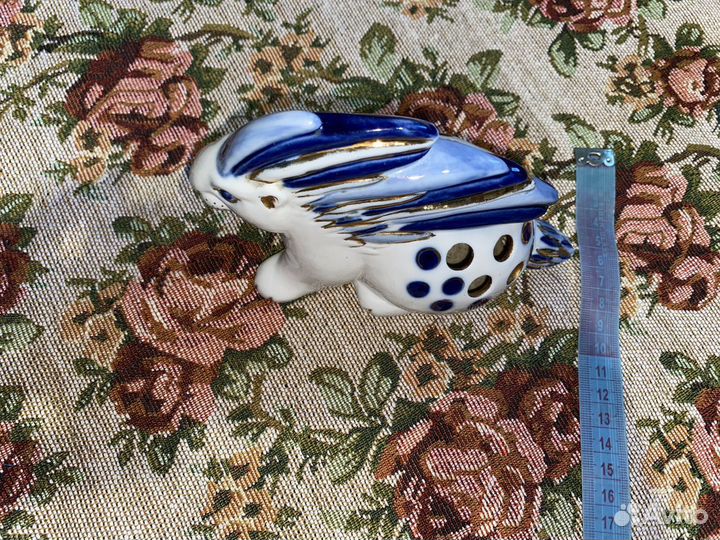 Статуэтка Карандашница Дикобраз СССР лфз фарфор