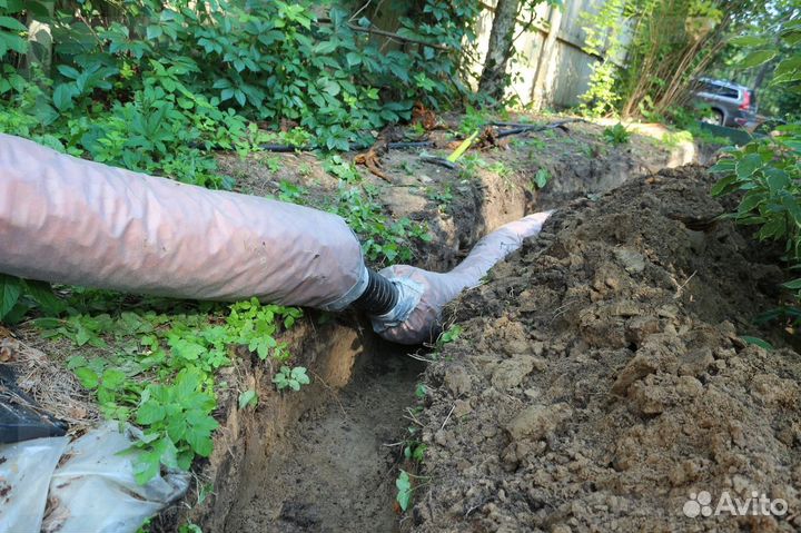 Автономная канализация под ключ за 1 день