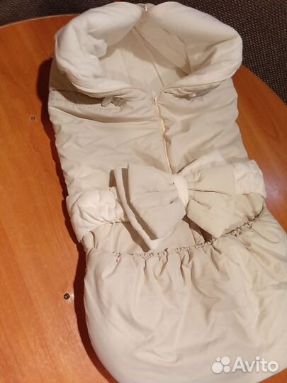 Конверт одеяло на выписку весна-осень