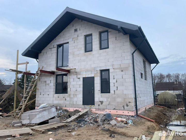 Дом под ключ, фундамент, стены, крыша