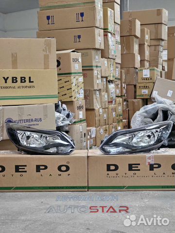 Фара на ford focus 3