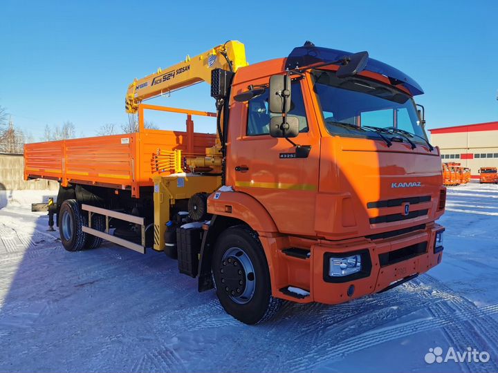 КАМАЗ 43253-2010-69 с КМУ, 2023