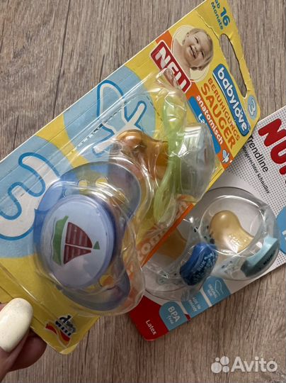 Новые соски 6-18 мес