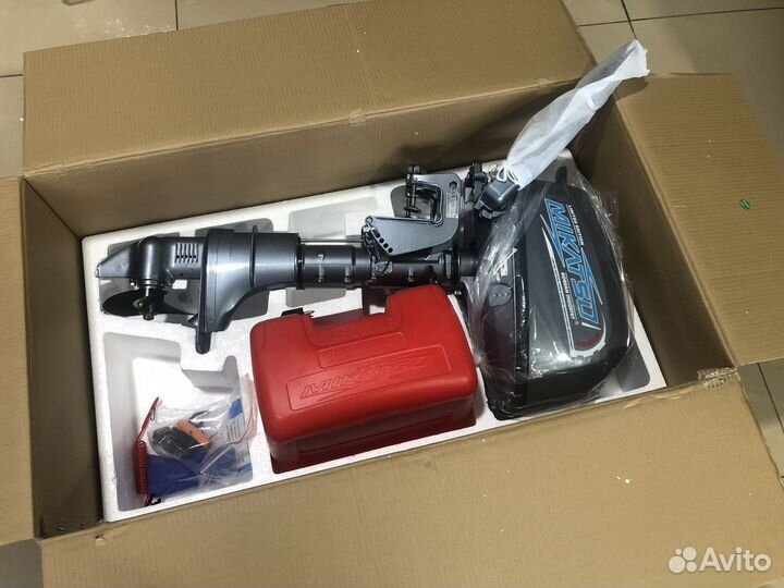 Лодочный мотор Mikatsu (Микатсу) m 5 fhs + внешний