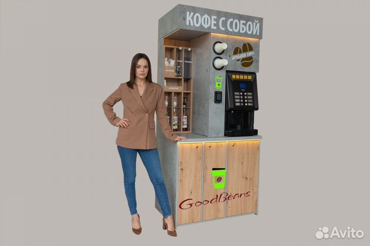 Кофейня самообслуживания под ключ