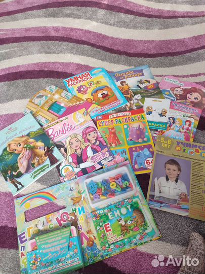 Раскраски наборы для украшений, конструкторы